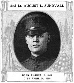 Lt. August L. Sundvall (d. 1918)