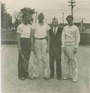 Bethel Junior College tennis team in 1937