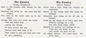 Patriotic student poetry in 1917 Bethel Academy yearbook