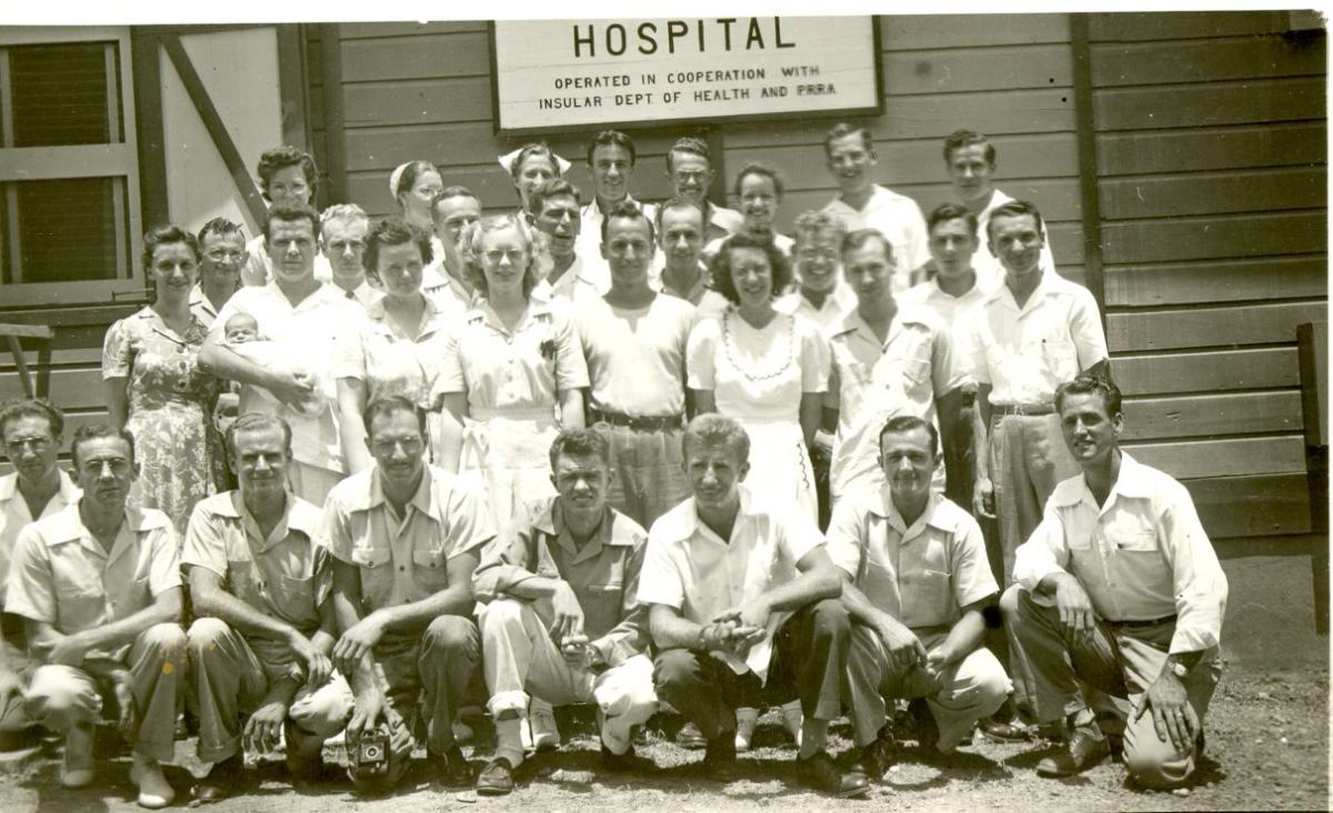 CPS workers at Mennonite Central Committee camp in Puerto Rico