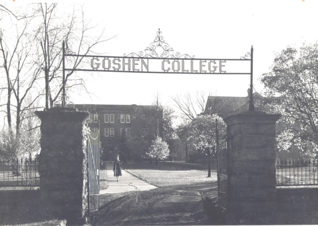 Goshen College in 1940