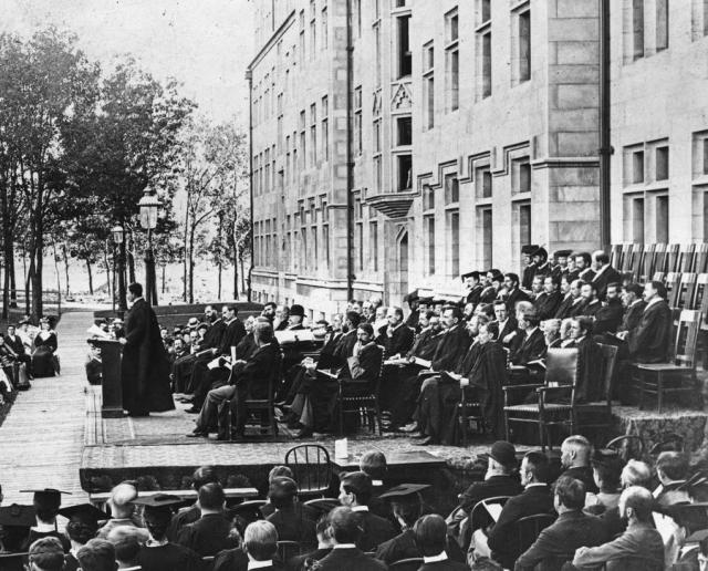 1894 convocation at the University of Chicago