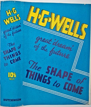 Cover of H.G. Wells, The Shape of Things to Come