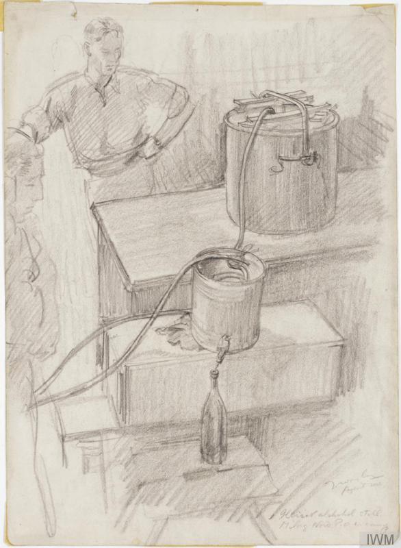 Still in a British POW camp