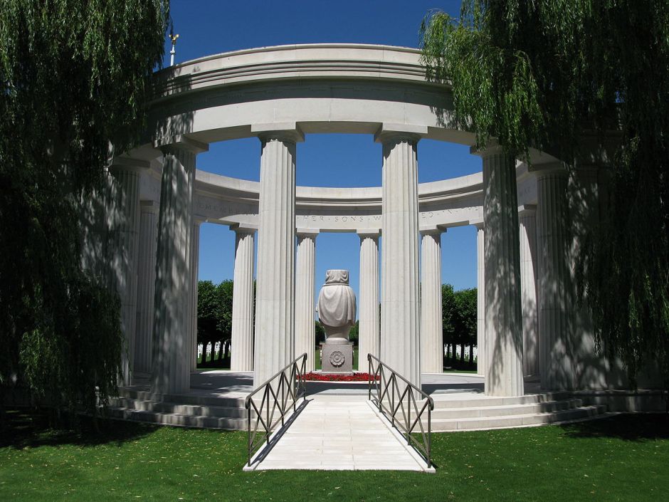 Memorial at St. Mihiel American Cemetery