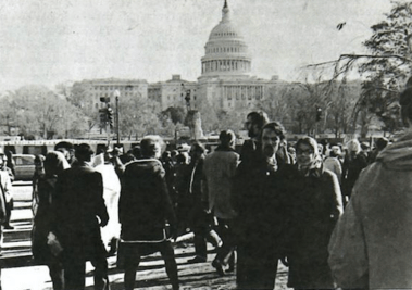November 1969 Washington, D.C. Moratorium (photo by Bethel students)
