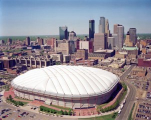 Hubert Humphrey Metrodome vikings
