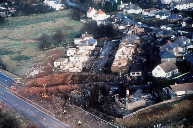 Lockerbie destruction